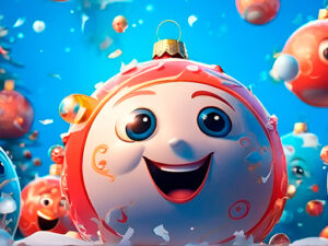 Read more about the article New Years Balls 2048 in 3D
